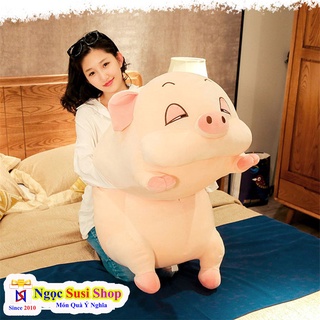 THÚ BÔNG HEO NGỦ HÍ SIÊU ĐẸP KHỔNG LỒ [RẤT MỊN]