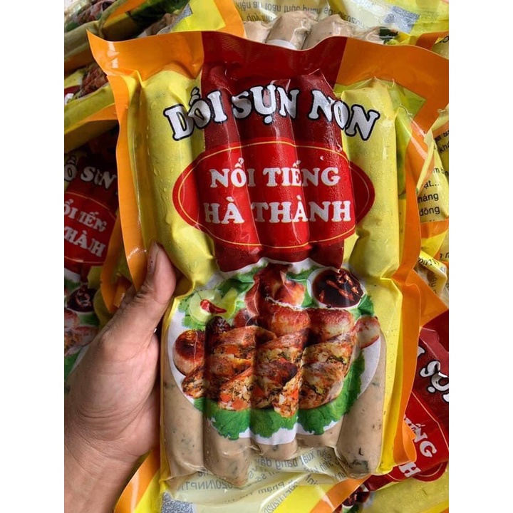 500g Dồi sụn non Hà Thành_ Chiên ăn liền