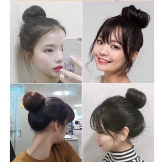 Búi tóc giả củ tỏi Cao dây rút tiện lợi (có ảnh, clip thật) cao cấp HaminStore