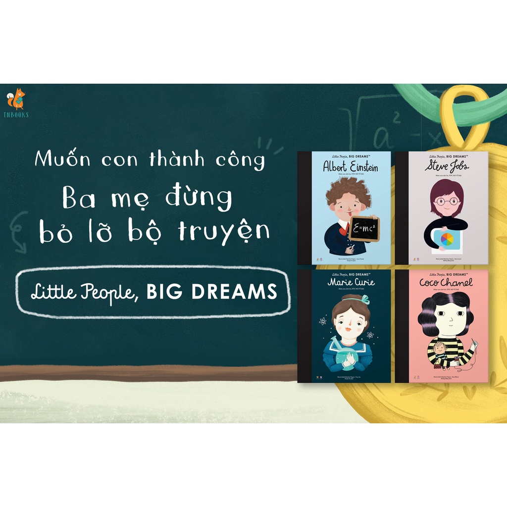 Ảnh Sách Tương Tác Cho Bé - Bộ 4 Cuốn Danh Nhân Thế Giới - Mầm Non Nhỏ Bé, Ước Mơ Vĩ Đại 2