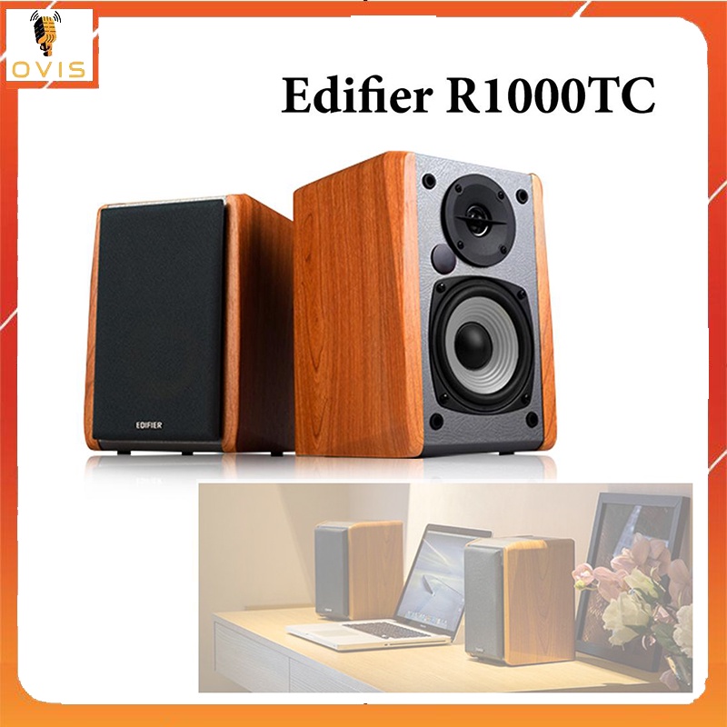 Edifier R1000TC - Loa Bookself 2.0, Công Suất 48W Cho Nghe Nhạc, Xem ...