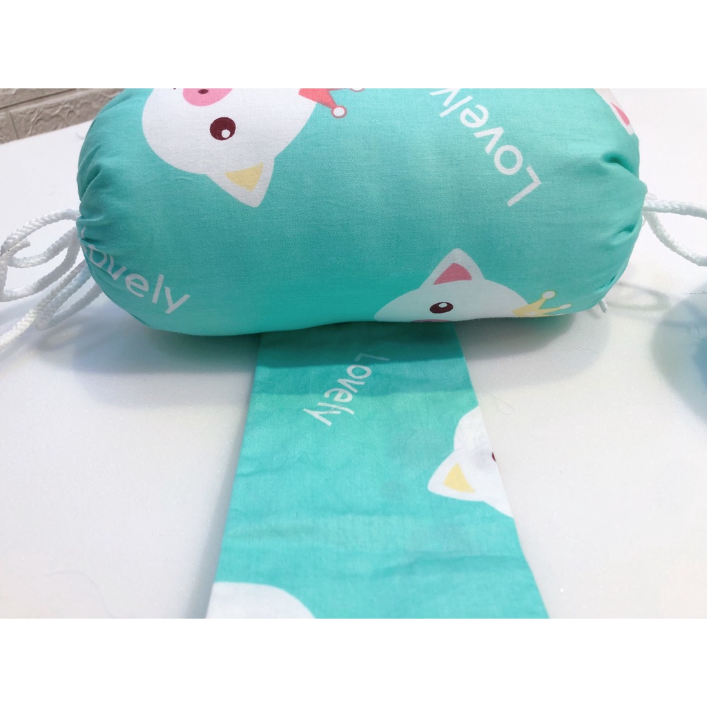 Ảnh Gối chặn bông chống giật mình GoldCat, lõi bông tự nhiên an toàn cho bé. 3
