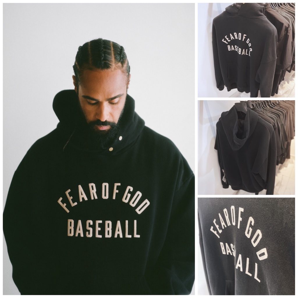 📣{NHÌN LÀ THẤY XỊN} - Áo hoodie Fear Of God Baseball Seventh collection,  Hoodie Fog 7th collection Baseball