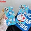 Ốp Điện Thoại Hình Doraemon Cho iPhone 14 Pro Max 14 Plus 13 12 11 Pro Max X XR XS Max 8 7 6 6s Plus SE 2020