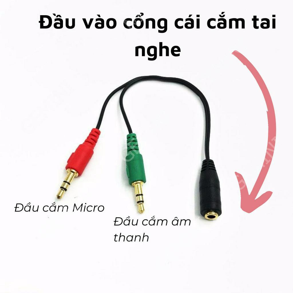Tai nghe gaming có mic rời cho điện thoại máy tính G9 PUBG mobile micro ...