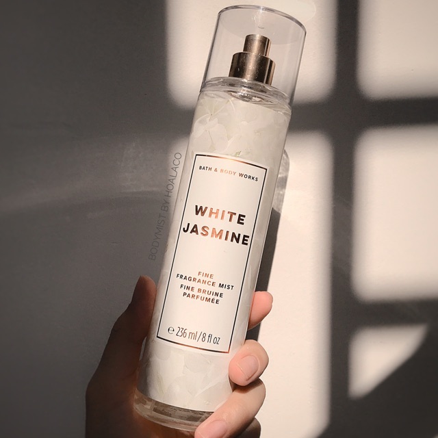 Xịt thơm cơ thể White Jasmine Bath and Body Works Bodymist Shopee
