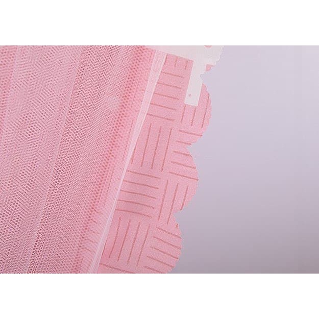 Ảnh Rèm cửa dán tường Levika Hồng Rose rừng Thông cánh mơ 1