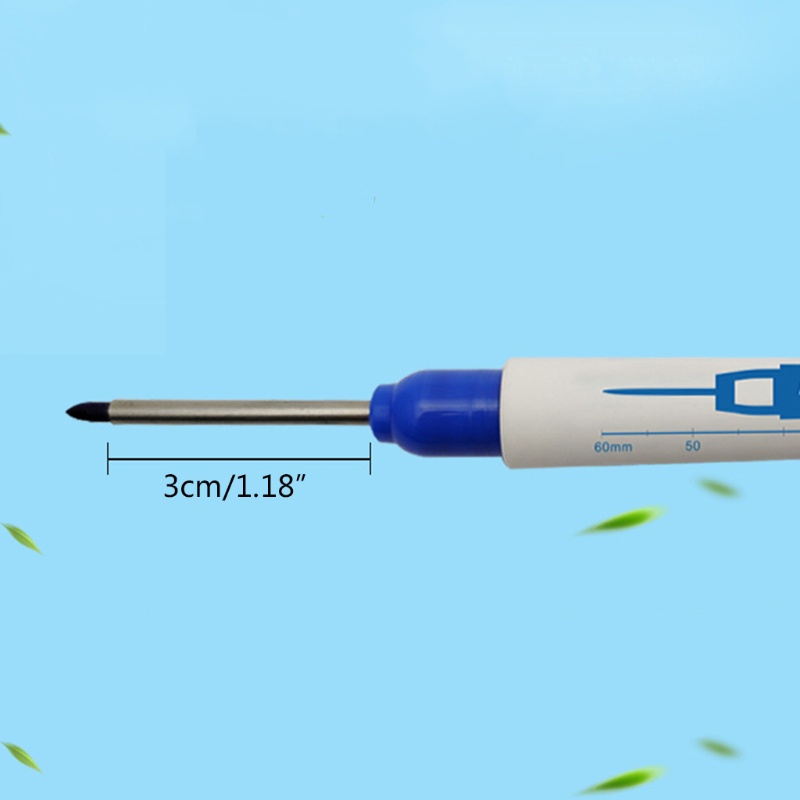 Bút Lông Đánh Dấu Lỗ Sâu Đa Năng Màu Đen Đỏ Xanh Dương Đỏ Dành Cho Phòng Tắm/Làm Gỗ/Làm Mộc