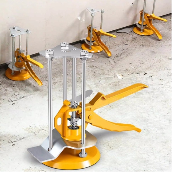 Kích kê gạch ốp tường bóp tay - Con đội gạch ốp tường 3 trụ
