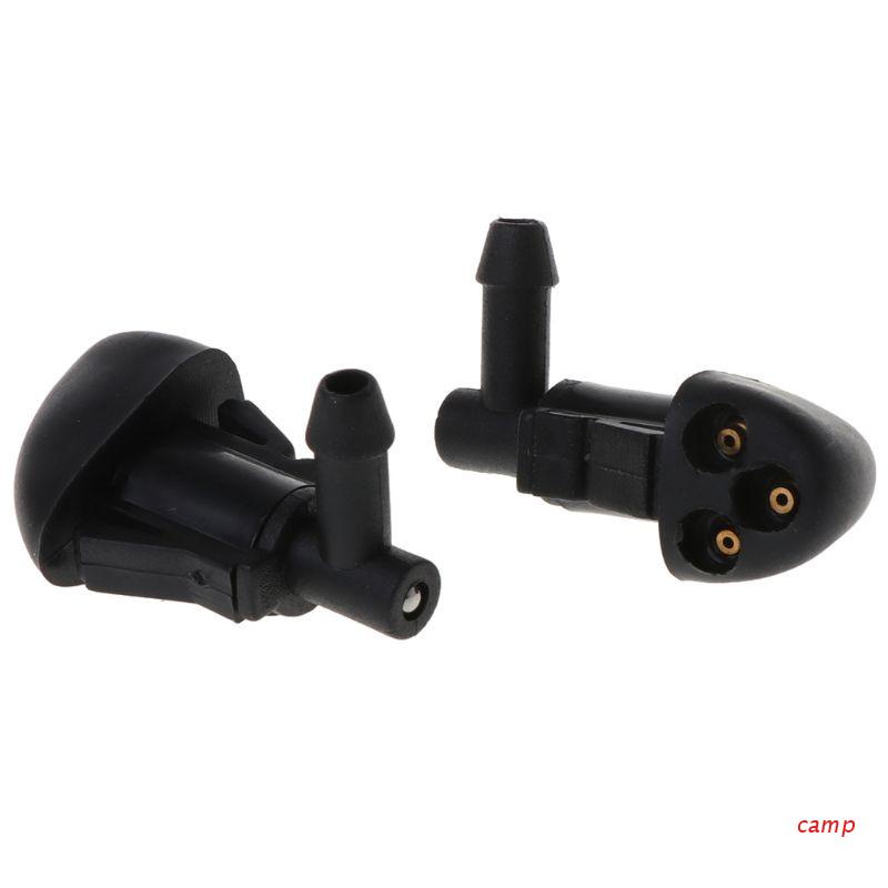 2Pcs 3-Hole Car Windshield Washer Wiper Water  Nozzle Fit for  Cru