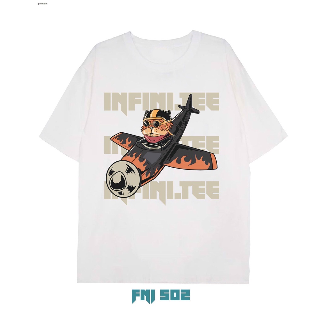 Áo thun INFINITEE Fni0502, Thun 100% Cotton - form rộng Unisex.