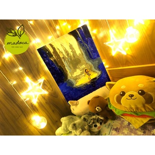 Tranh tô màu số hóa Madoca có khung 40x50cm Khúc nhạc thần tiên T354