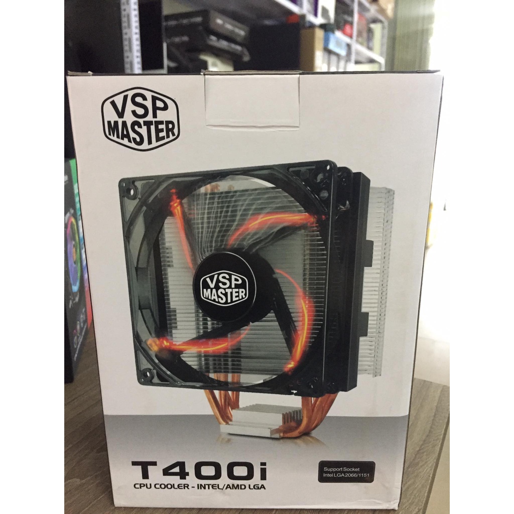 Quạt Tản Nhiệt Làm Mát CPU Máy Tính VSP COOLER MASTER T400i Fan CPU Tản