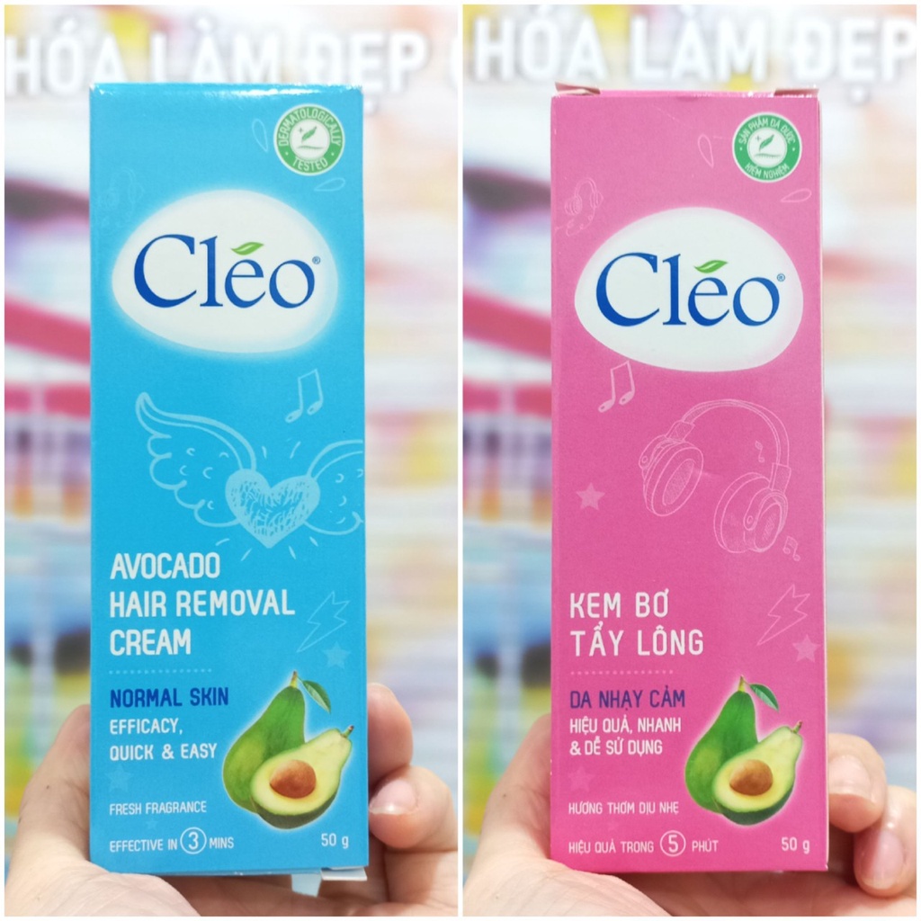 Kem t y l ng Cleo Avocado Hair Removal Cream 50g Shopee Vi t Nam