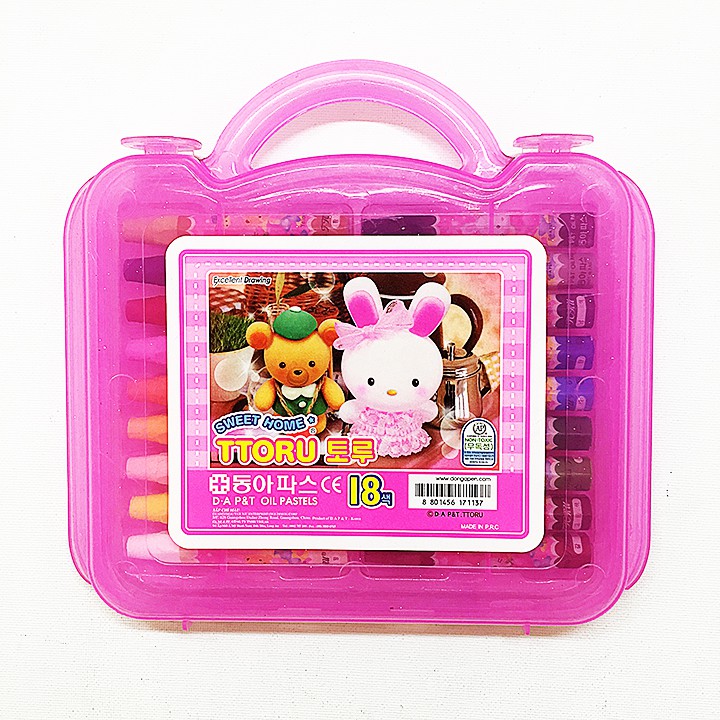 Bút Sáp Màu ttoru 18 Màu hộp nhựa | Shopee Việt Nam