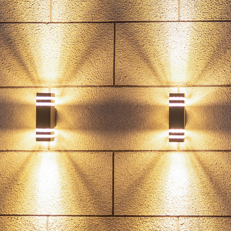 Ảnh Đèn tường MONSKY ATIMA 2 Đầu  3 màu ánh sáng - đèn trang trí MALI LAMP 3
