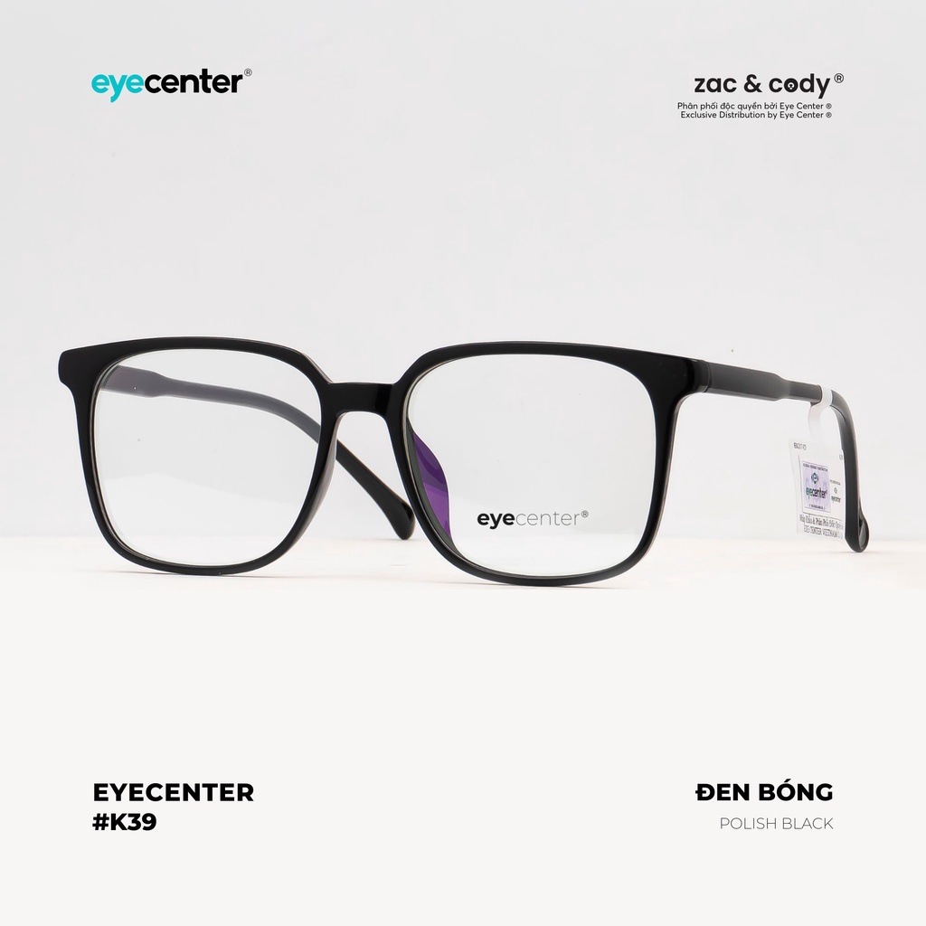 Mô tả Gọng kính cận nam nữ K39S chính hãng EYECENTER nhựa siêu nhẹ nhập khẩu by Eye Center Vietnam - 5