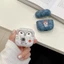 Astronaut matte TPU earphone cover for AirPods 4RD/Pro/2 Gen, Shiba Inu 2024, protective