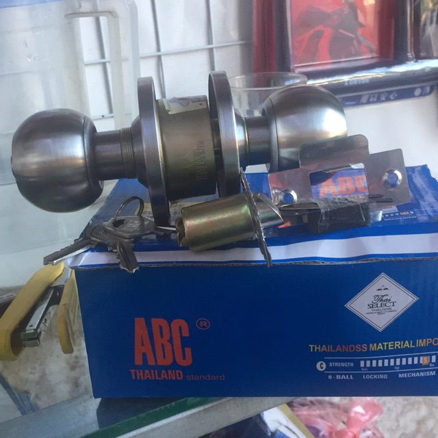 Khoá nắm tròn ABC Thái Lan cao cấp | Shopee Việt Nam