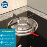 Bếp gas âm 2 gas Malloca GHG 732A NEW - Kính cường lực, Mâm đốt Somipress Ý - Bảo hành 3 năm — ảnh 3