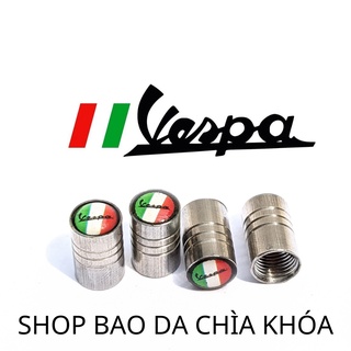 Nắp van xe máy kim loại logo các hãng xe máy