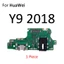 Đế Sạc Cổng Sạc USB Cắm Bảng Micro Mic Cáp Mềm Cho HuaWei Y9 Y7 Y6 Pro Y5 Lite Prime GR5 2017 2018 2019 Thay Thế Các Bộ Phận