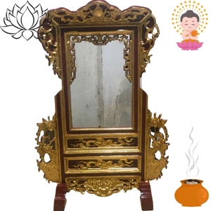 Khung ảnh khung hình thờ Sơn son thiếp vàng cao cấp