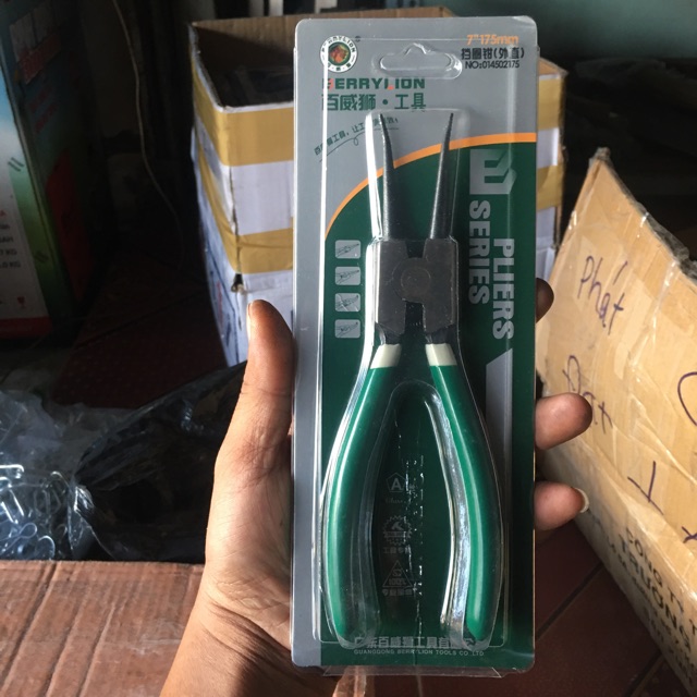 Kìm gắp phe BERRYLION | Kìm tháo lắp phe trong & phe ngoài | Thép CR-V cao cấp – bền,  dễ thao tác