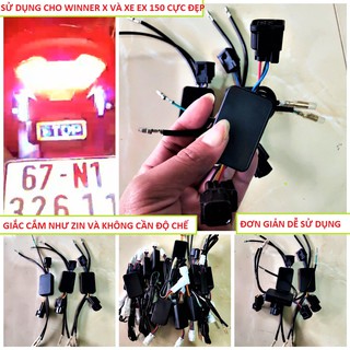 MẠCH CHỚP HAZA NHÁY CHỚP ĐÈN HẬU 2in1 EX 150 VÀ WINNER X CỰC ĐẸP