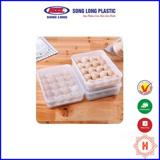 Song Long Plastic - 2795 Khay đựng trứng 24 quả { H }