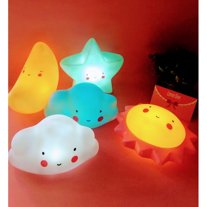 Đèn ngủ led hoạt hình - Đèn ngủ nhiều hình động vật dễ thương cho bé yêu