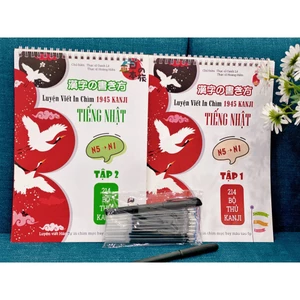 Bộ Luyện Viết 1945 KANJI và 214 Bộ Thủ