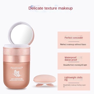 Rosetimes Phấn Nước Air Cushion Dưỡng Ẩm Che Khuyết Điểm Cách Ly Có Đầu Mút Tán Tiện Dụng