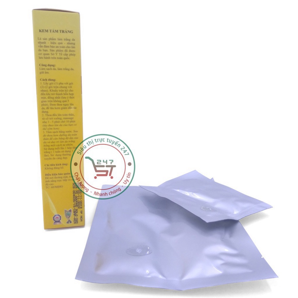 Kem body tắm Trắng toàn thân Trắng da mờ Đốm nâu Tàn nhang Collagen Nairem 150g (Vàng)