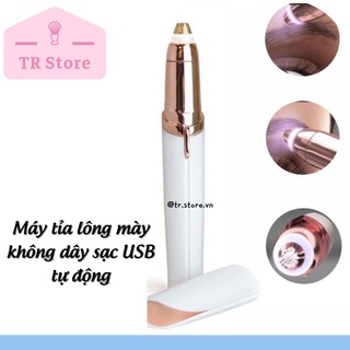 [Thanh lý] Máy tỉa lông mày tự động sạc USB không đau rát