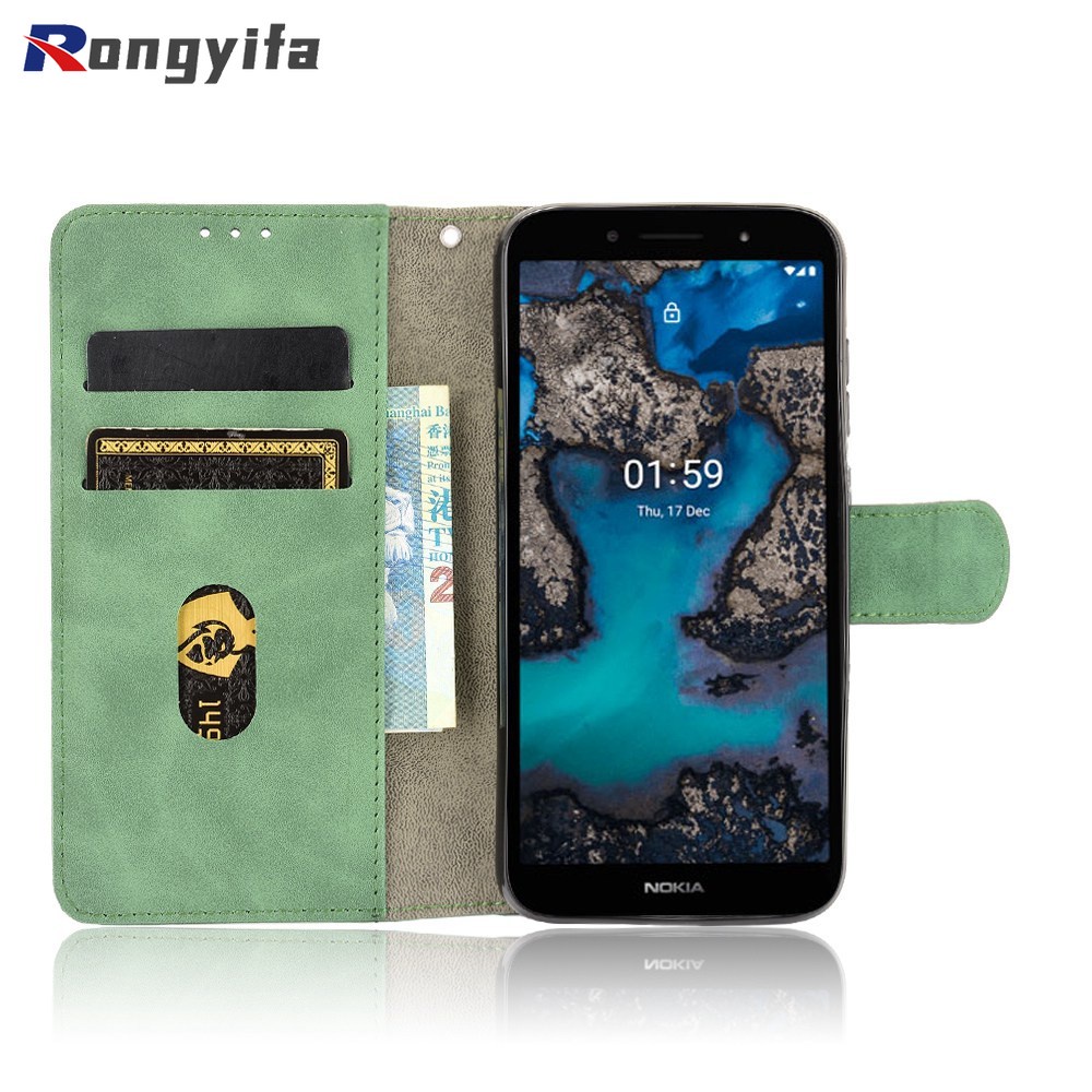 Ốp Lưng Điện Thoại Dạng Ví Da Lật Dành Cho Nokia G11 G21 G50 G30 XR20 C1 Plus 7.3 1.4 C20 C10 X20 X10