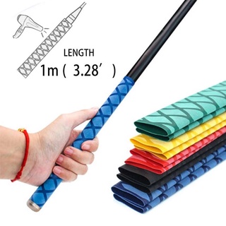 DARON 15 / 18 / 20 / 22 / 25 / 28 / 30 / 35mm Ống quấn co nhiệt DIY Tay cầm cách nhiệt Cần câu Dây đeo 5 màu Polyolefin chống trượt Chống nước 1M Tay cầm Vợt Cầu lông Ống tay cầm / Nhiều màu