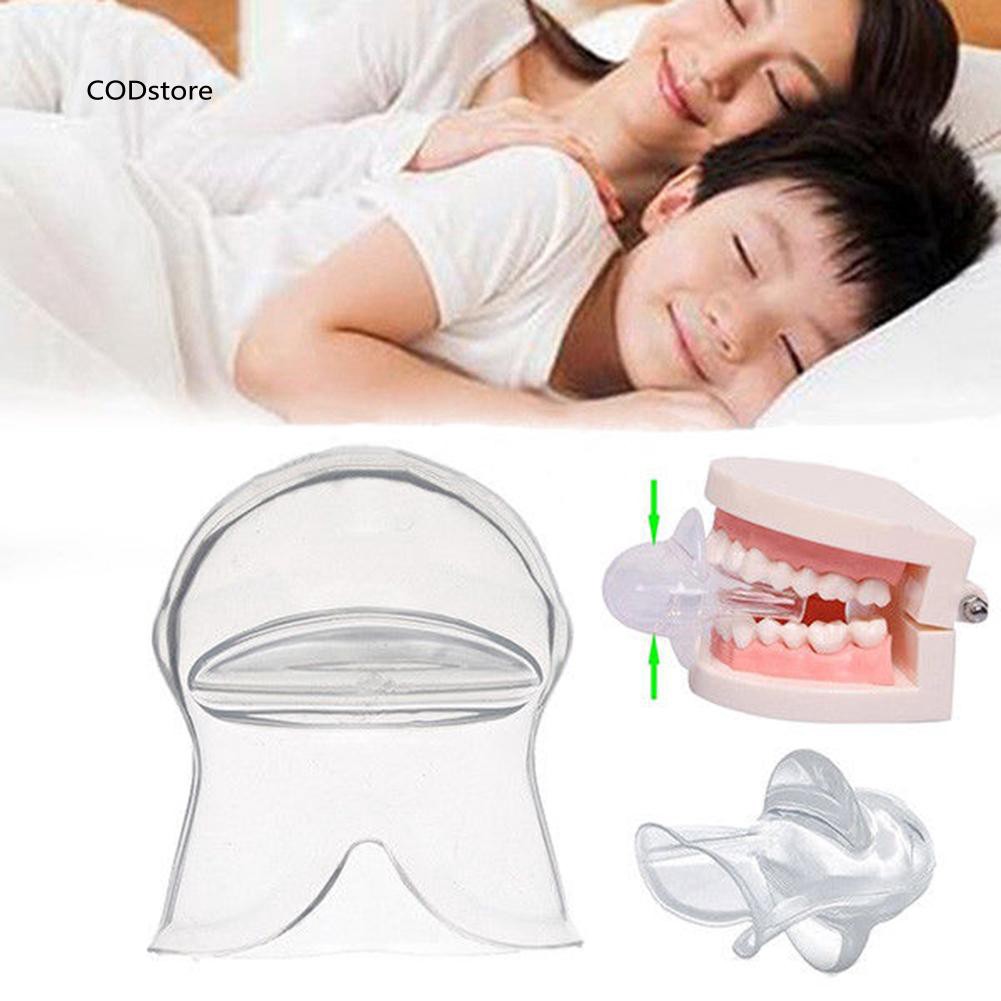 Chống Ngáy Lưỡi Thiết Bị Silicon Ngưng Thở Khi Ngủ Hỗ Trợ Dừng Ngáy Chặn Tay