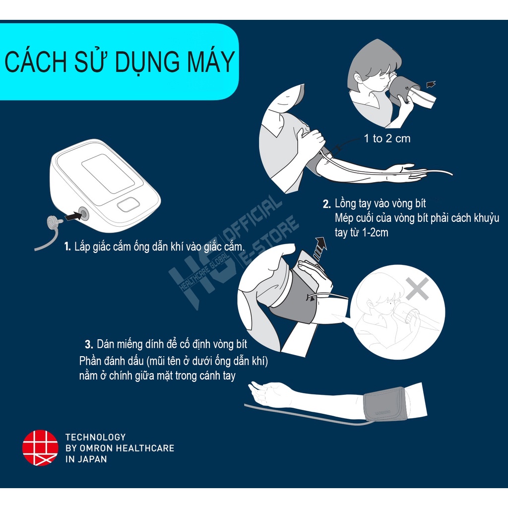 Ảnh Máy Đo Huyết Áp Bắp Tay Omron Hem-7142T2 | Công Nghệ Đo Intellisense Cho Kết Quả Chính Xác Trong Vài Phút 4