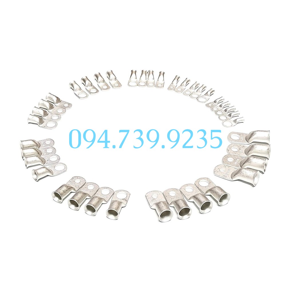 Cosse trần SC 35 (15 cái/gói) - Đầu cốt trần SC35 (Đầu dây 35mm, Vít ...