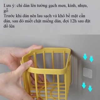 Giỏ Nhựa Đựng Giấy treo tường Phụ Kiện Nhà Tắm