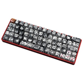 108 Phong Cách Chìa Khóa Ahegao Keycap PBT Thăng Hoa Anime Nhật Bản Keycap Cho Anh Đào Gateron Filco Kailh