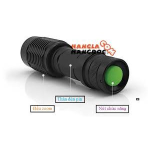 đèn pin siêu sáng cầm tay sạc pin 6800W- Police  thời gian chiếu sáng dài công nghệ Đức bảo hành 12 tháng