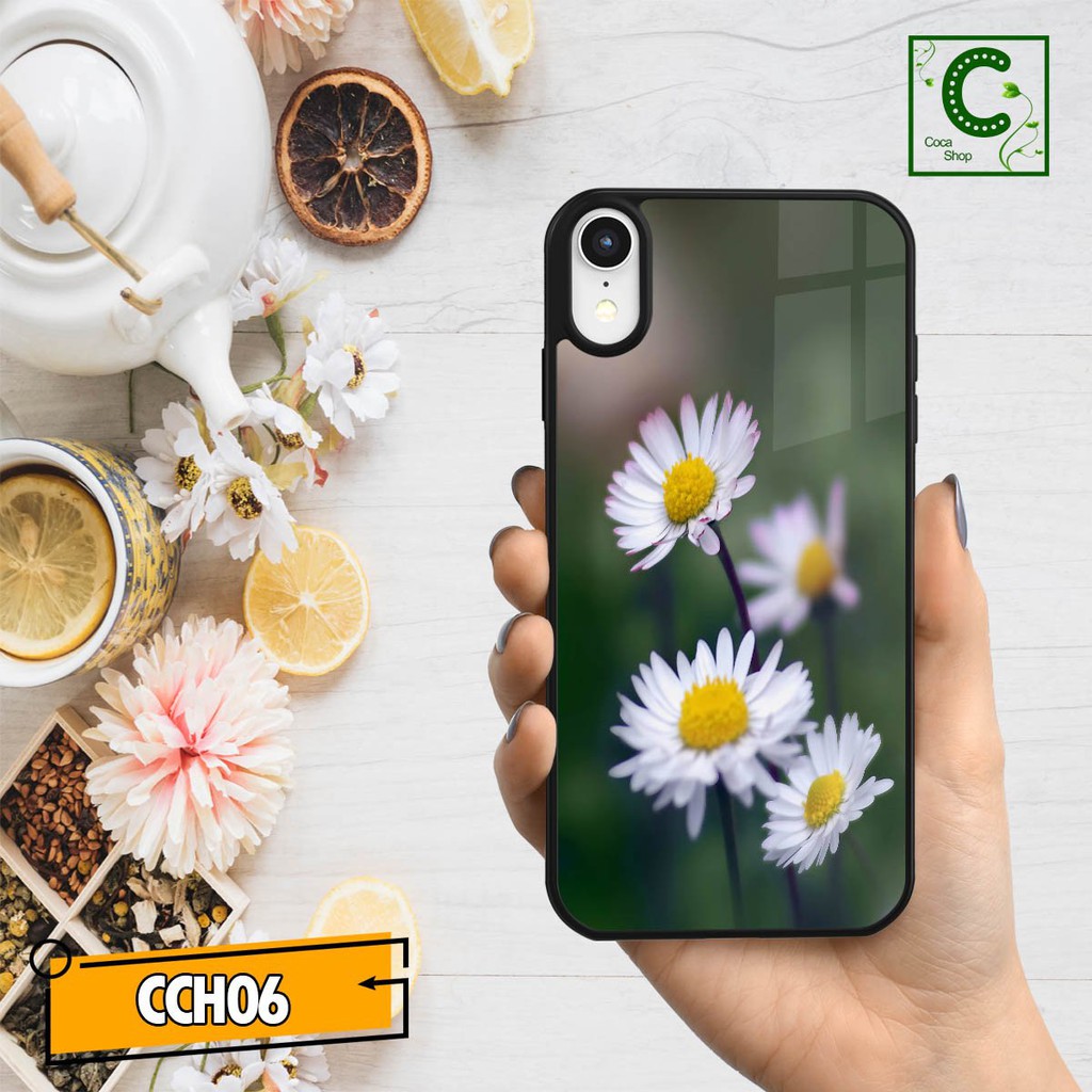 Ốp iphone in hình cực đẹp siêu bền - Cúc họa mi nhẹ nhàng - 6/6plus/6s/6splus/7/7plus/8/8plus/x/.....