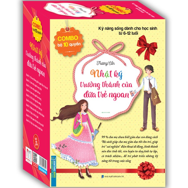 Ảnh Sách - Combo Trọn Bộ 10 Cuốn: Nhật Ký Trưởng Thành Của Đứa Trẻ Ngoan 2