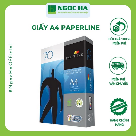 Giấy A4 Paperline 70gsm | Shopee Việt Nam