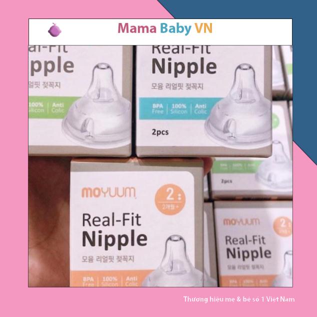 [Chính Hãng] Núm thay thế bình sữa moyuum Hàn quốc số 2-3-4 (1 núm ...