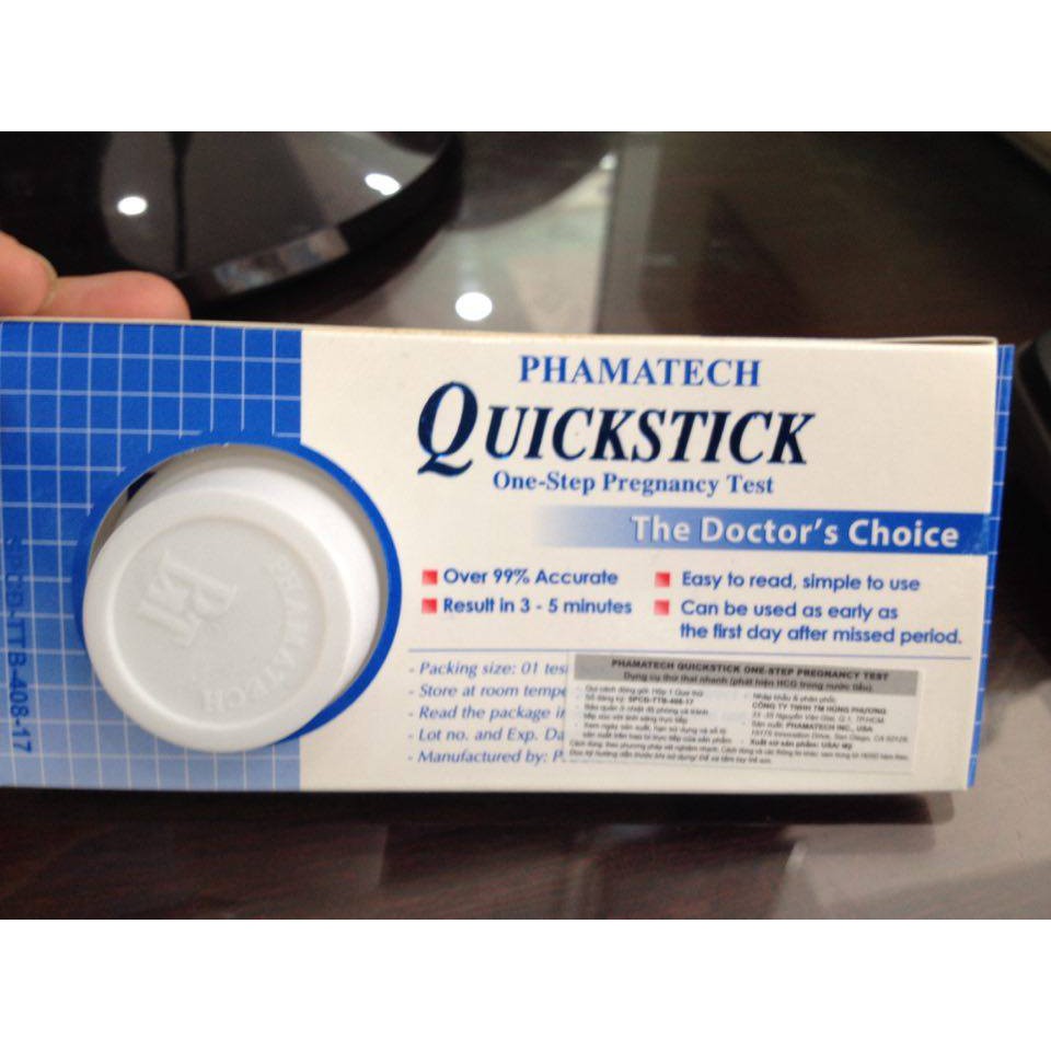 QUE THỬ THAI CAO CẤP QUICKTICK HÀNG XỊN USA | Shopee Việt Nam