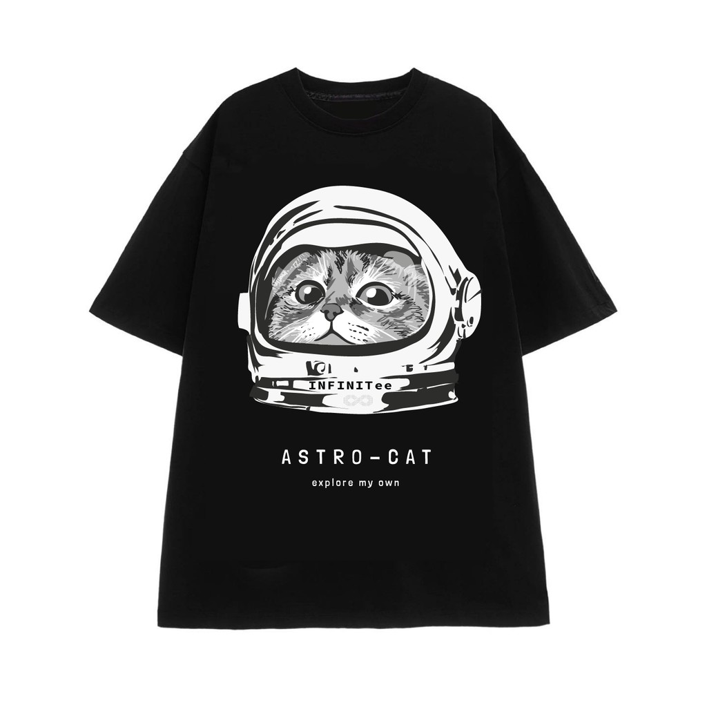 Áo thun INFINITEE Fni0890, Thun 100% Cotton - form rộng Unisex