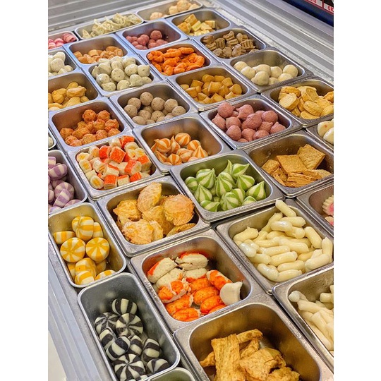 1Kg Tôm Surimi Đinh Hình(Gồm 2 gói 500g_hàng Ongon)